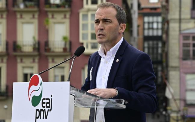 El presidente del BBB, Iñigo Ansola, en una comparecencia reciente.