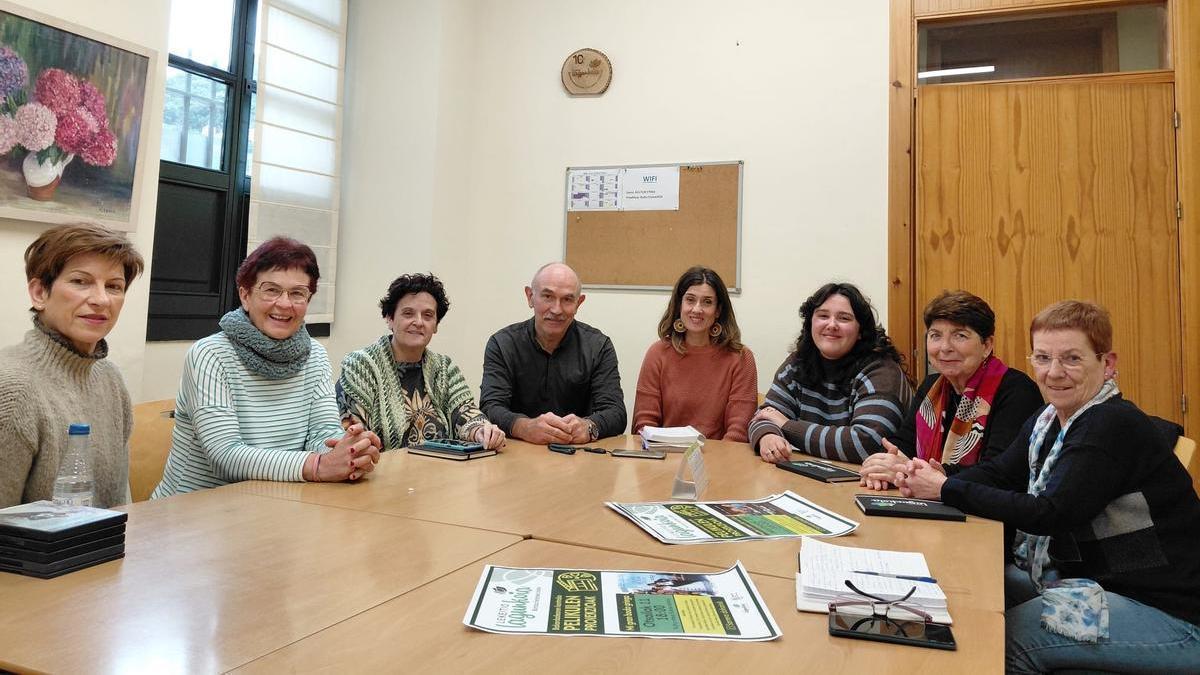 Durante la reunión, el equipo de Lekeitio Lagunkoia compartió su trayectoria