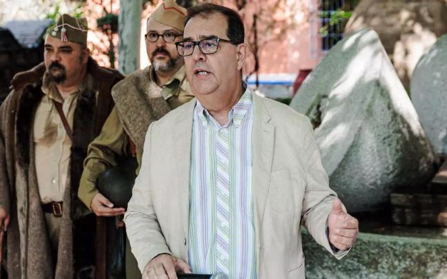 Fernando Villalaín, durante un acto en Morata de Tajuña en 2024.