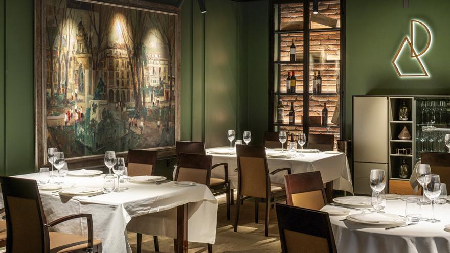 La sala del restaurante.