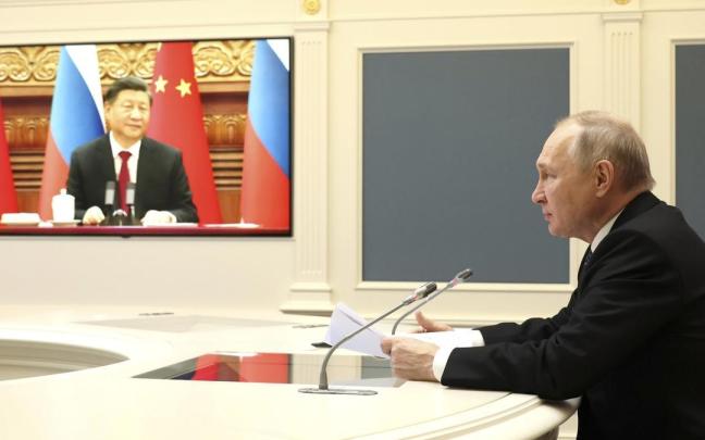 Los lazos entre el presidente chino y Putin se han manteniendo desde el inicio de la invasión.