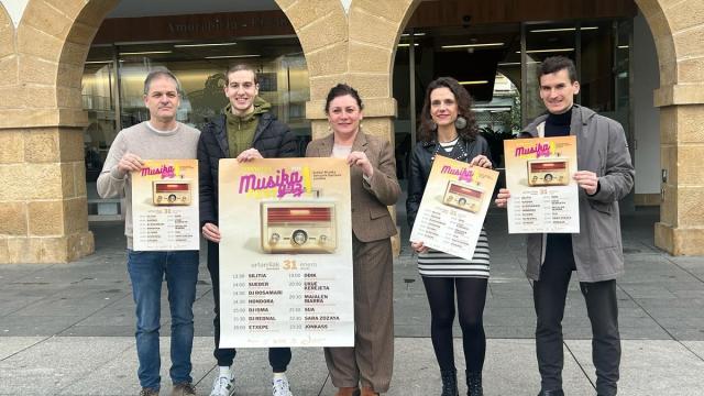 MusikagazFest jaialdiaren aurkezpena.