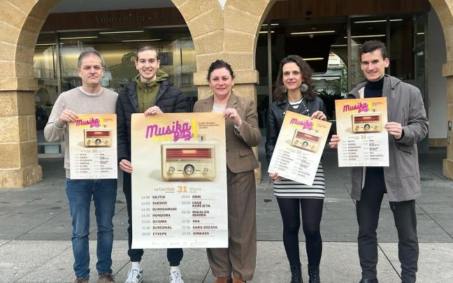 MusikagazFest jaialdiaren aurkezpena.