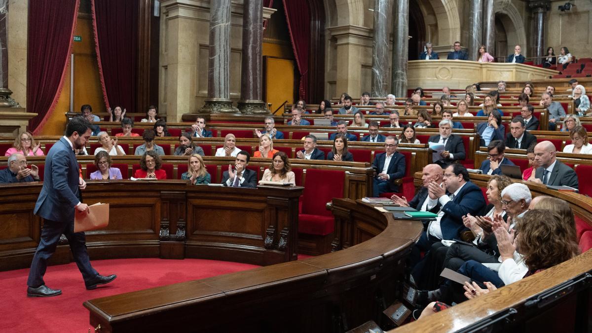 Debate de Política General en el Parlament.