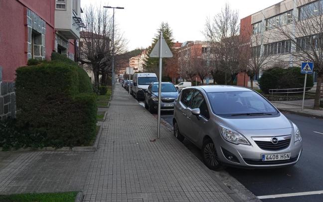 Los nuevos aparcamientos habilitados en Araba Ibilbidea.