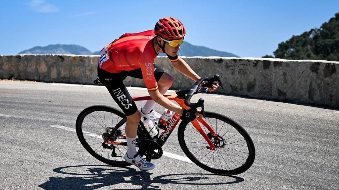 Carlos Rodríguez, durante la pasada edición del Tour