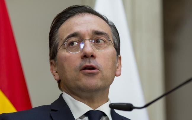 El ministro de Exteriores, José Manuel Albares