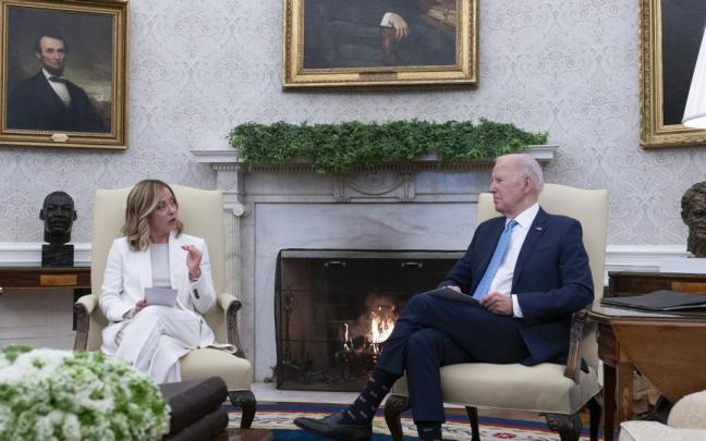 El presidente Joe Biden ha realizado el anuncio durante un encuentro con la primera ministra italiana, Georgia Meloni.