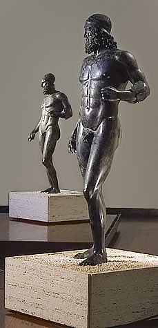 Los bronces de Riace.
