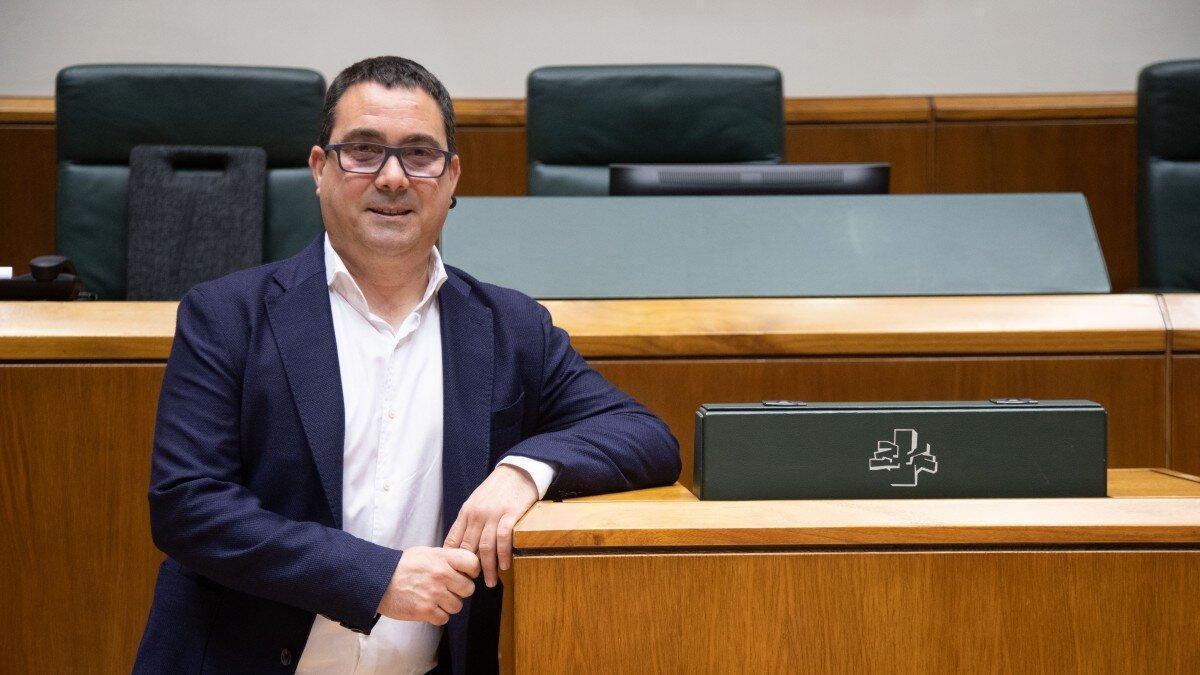 El nuevo parlamentario de PNV, Pedro Sáez del Castillo.