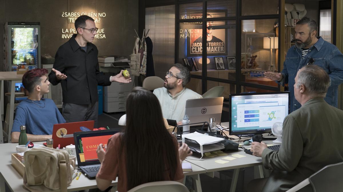 Una escena de la serie ‘Entrepreneurs’ de Roberto Bodegas y Alberto Casado