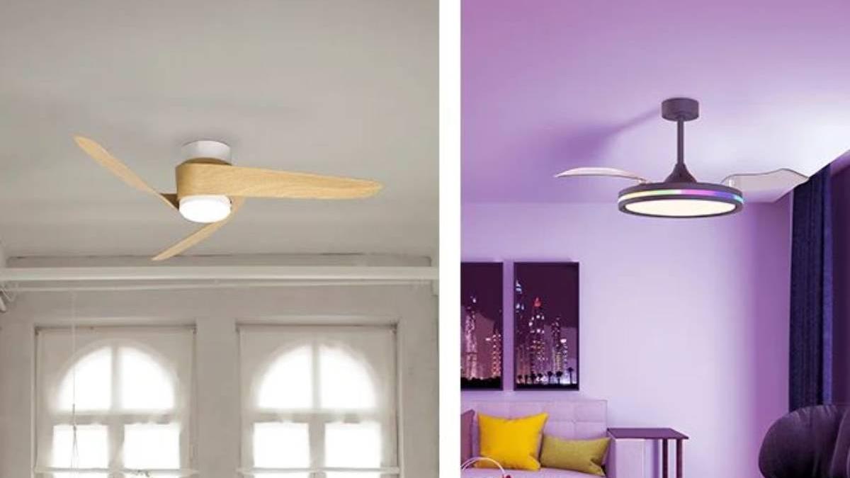 Ventiradores inversos de Leroy Merlín