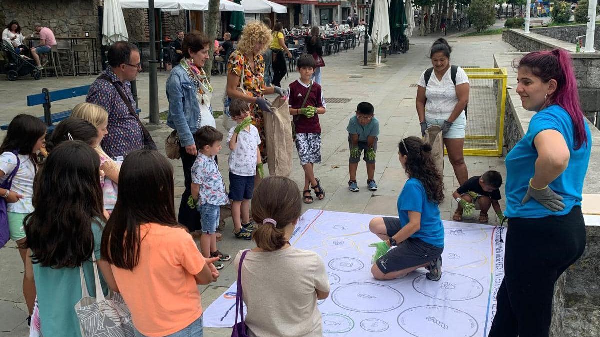 Imagen de la iniciativa del pasado año en Ondarroa