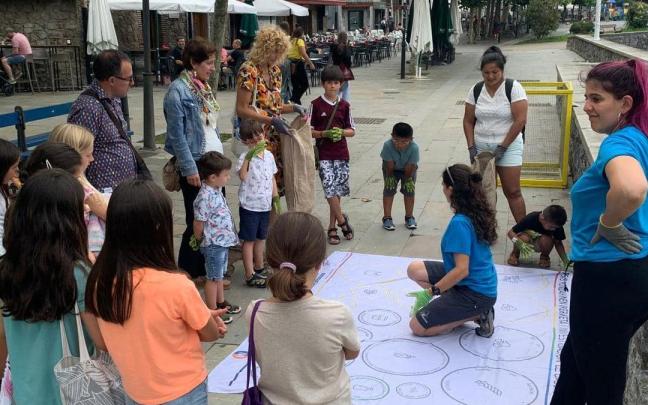 Imagen de la iniciativa del pasado año en Ondarroa