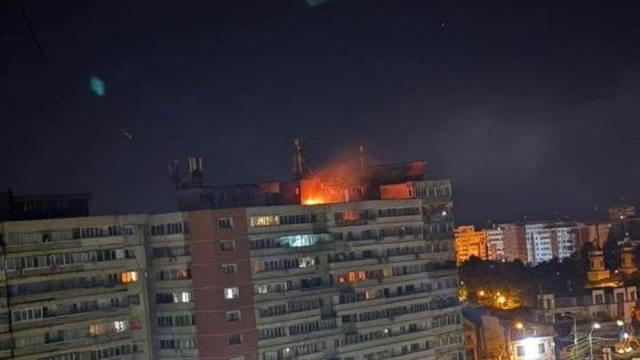 Impacto de un dron ruso en Rumanía.