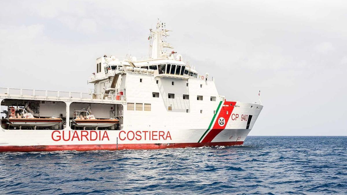 Guardia Costera de Italia.