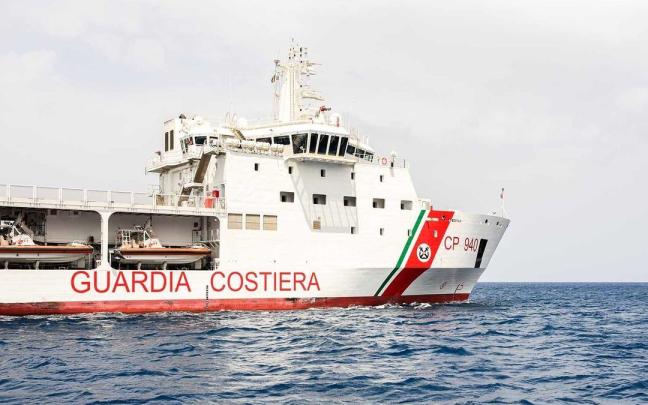 Guardia Costera de Italia.