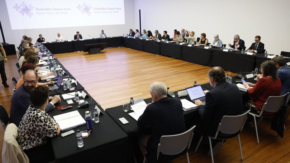 Reunión de la Mesa para el Pacto de Salud