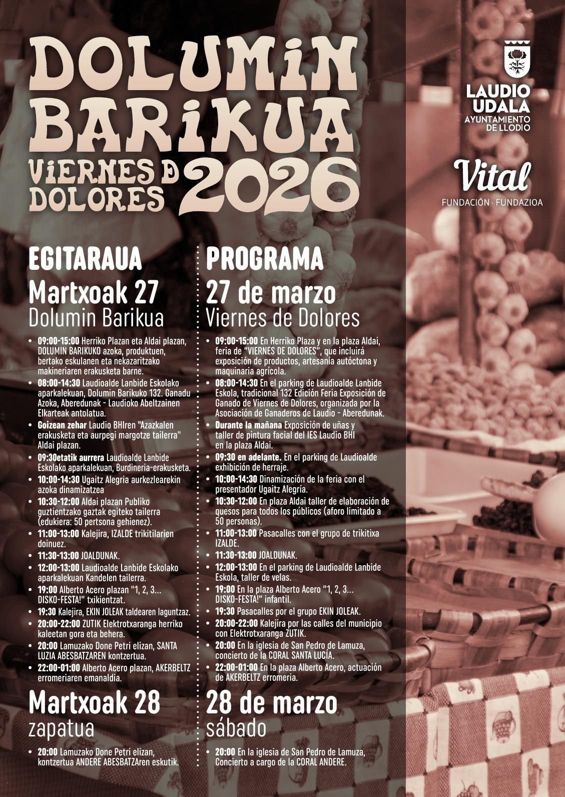 Programa Dolumin Barikua Laudio 2026