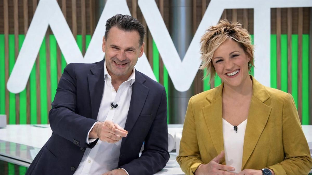 Iñaki López y Cristina Pardo