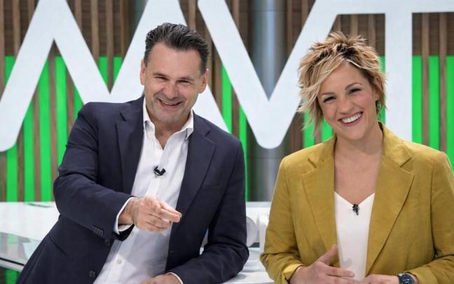 Iñaki López y Cristina Pardo