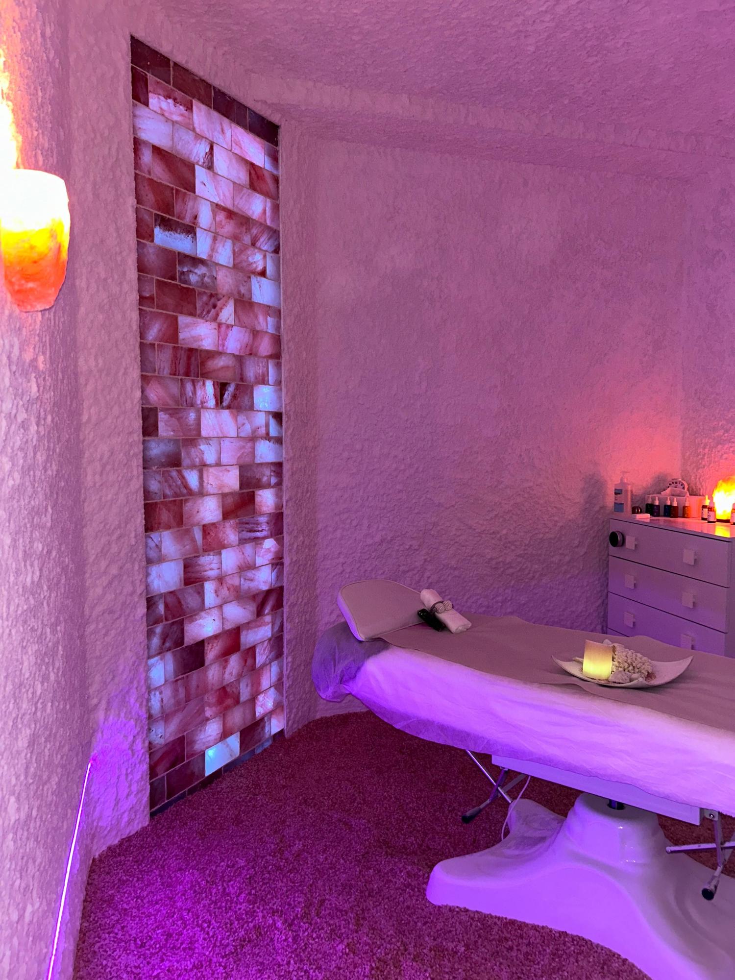 En ellas se practica la haloterapia.