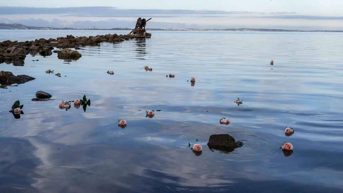 Homenaje a migrantes muertos o desaparecidos en el Mediterráneo