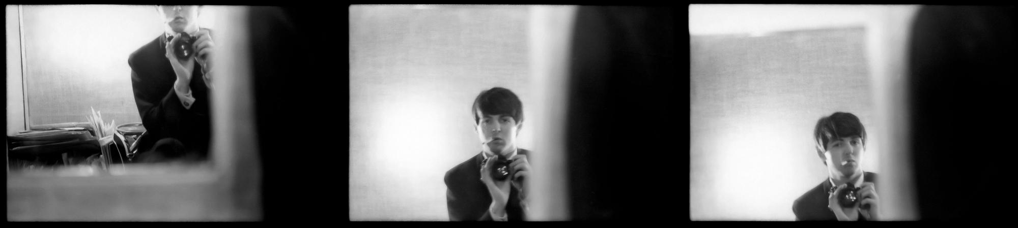 Autorretratos en un espejo. París. 1964.