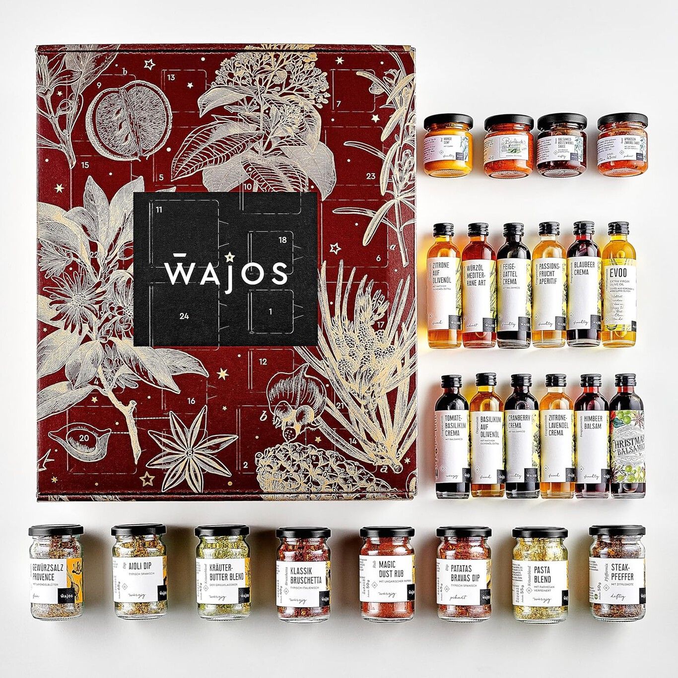 Condimentos para los amantes de la cocina.