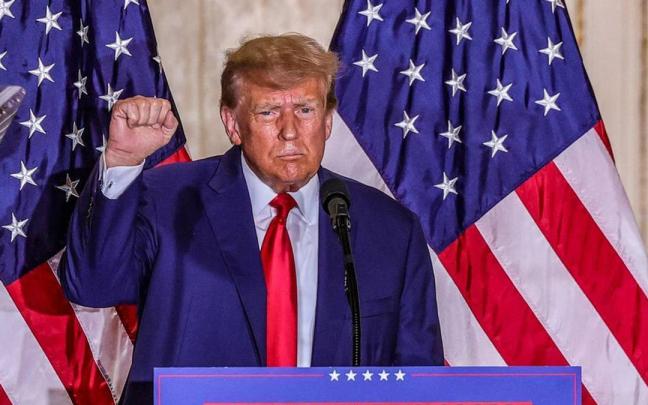 Imagen de archivo del expresidente de EEUU, Donald Trump