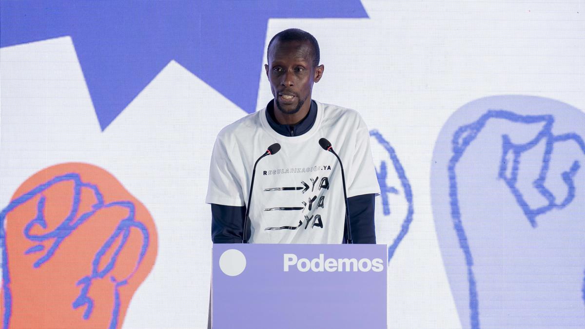 El exdiputado autonómico Serigne Mbaye