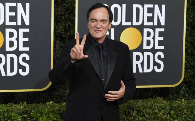 Quentin Tarantino en los Globos de oro 2020. Quentin Tarantino en los Globos de oro 2020.