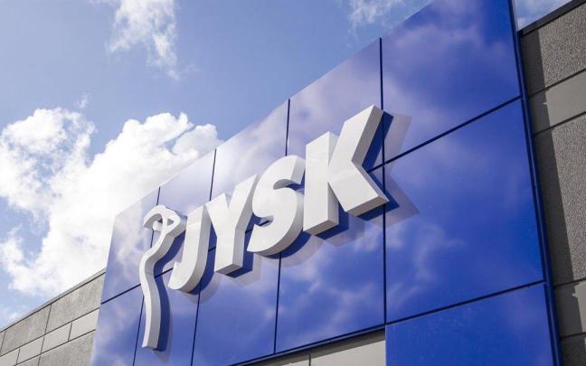 El exterior de una tienda de Jysk