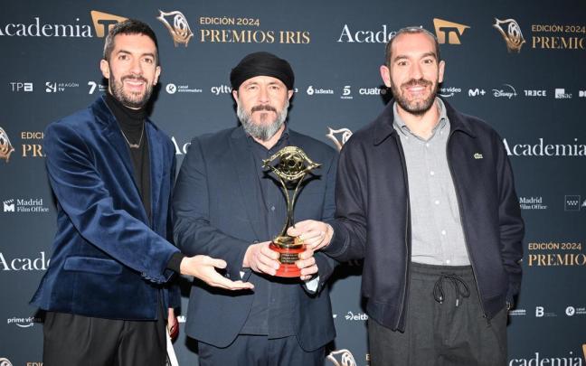David Broncano, Ricardo Castella y Jorge Ponce en una foto de archivo