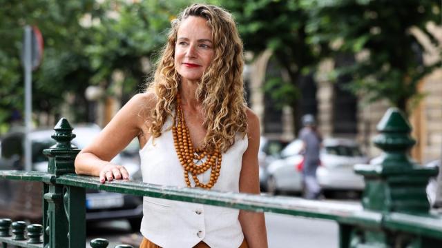 La presidenta de la Autoridad Vasca de la Competencia, Ainara Herce, en Bilbao.