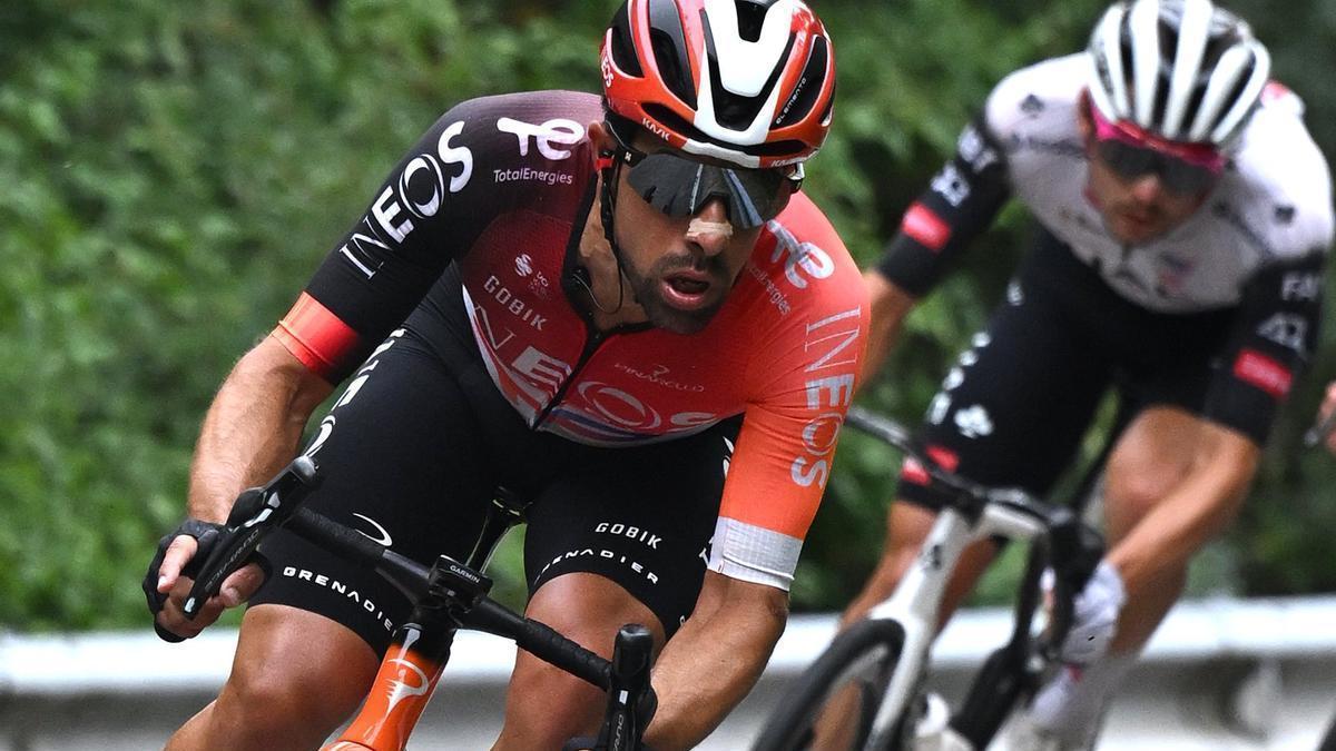 Castroviejo rueda durante la presente campaña.