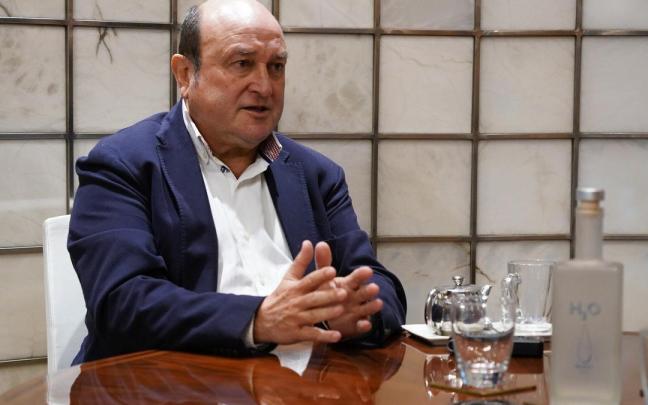 El presidente del EBB del PNV, Andoni Ortuzar El presidente del EBB del PNV, Andoni Ortuzar