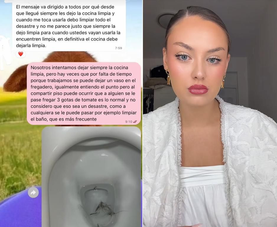 Inés asegura que trató de "defenderse" y enfrentó a su compañera de piso.