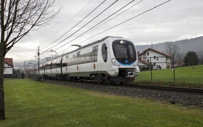 Imagen de archivo de un tren de Euskotren.