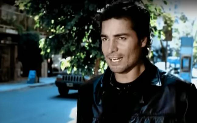 Chayanne, en el videoclip de la canción 'Torero'.