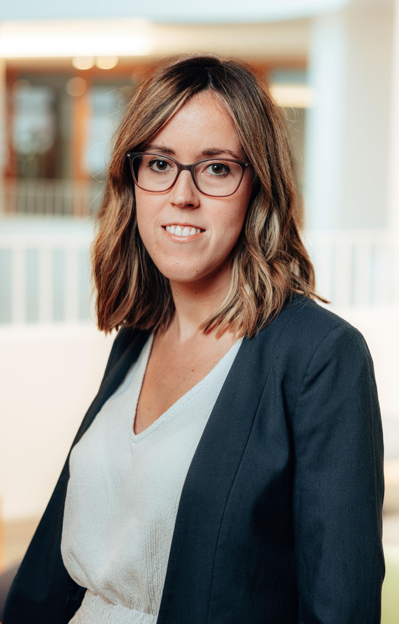 La investigadora Irune Agirre trabaja en Ikerlan, centro tecnológico perteneciente a la Corporación Mondragon.