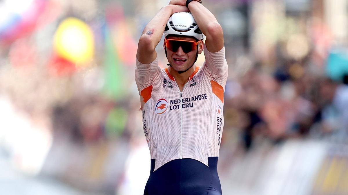 En imágenes: Mundial de fondo en carretera de Glasgow