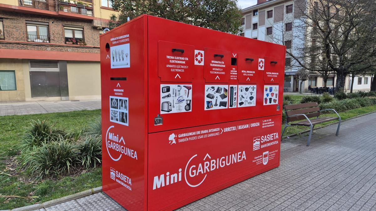 El minigarbigune de la calle Plazaola.