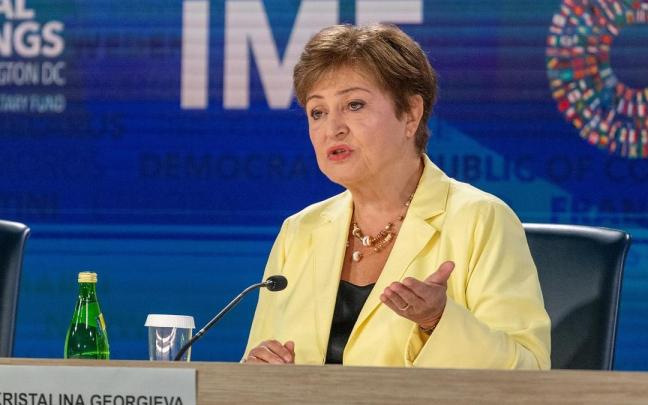 La directora del FMI, Kristalina Georgieva, en una foto de archivo. / EP La directora del FMI, Kristalina Georgieva, en una foto de archivo.