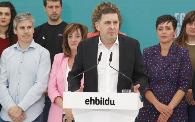 El coordinador general de EH Bildu, Arnaldo Otegi, en un acto anterior. El coordinador general de EH Bildu, Arnaldo Otegi, en un acto anterior.