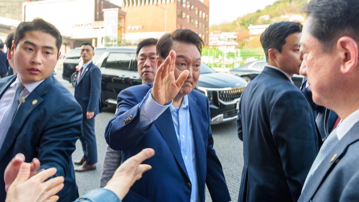 El expresidente de Corea del Sur, Yoon Suk Yeol.
