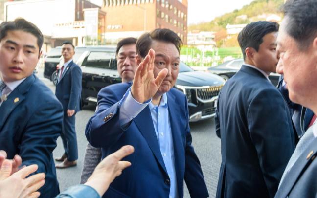 El expresidente de Corea del Sur, Yoon Suk Yeol.