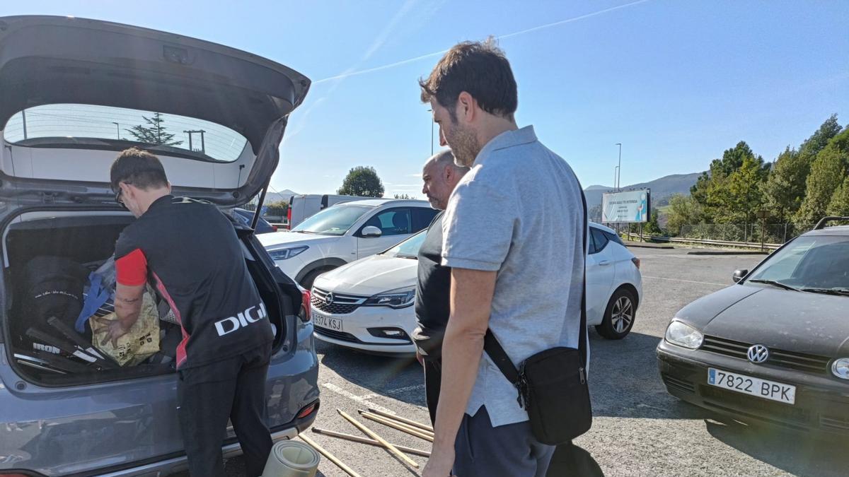 Ertzainas voluntarios viajan a Valencia