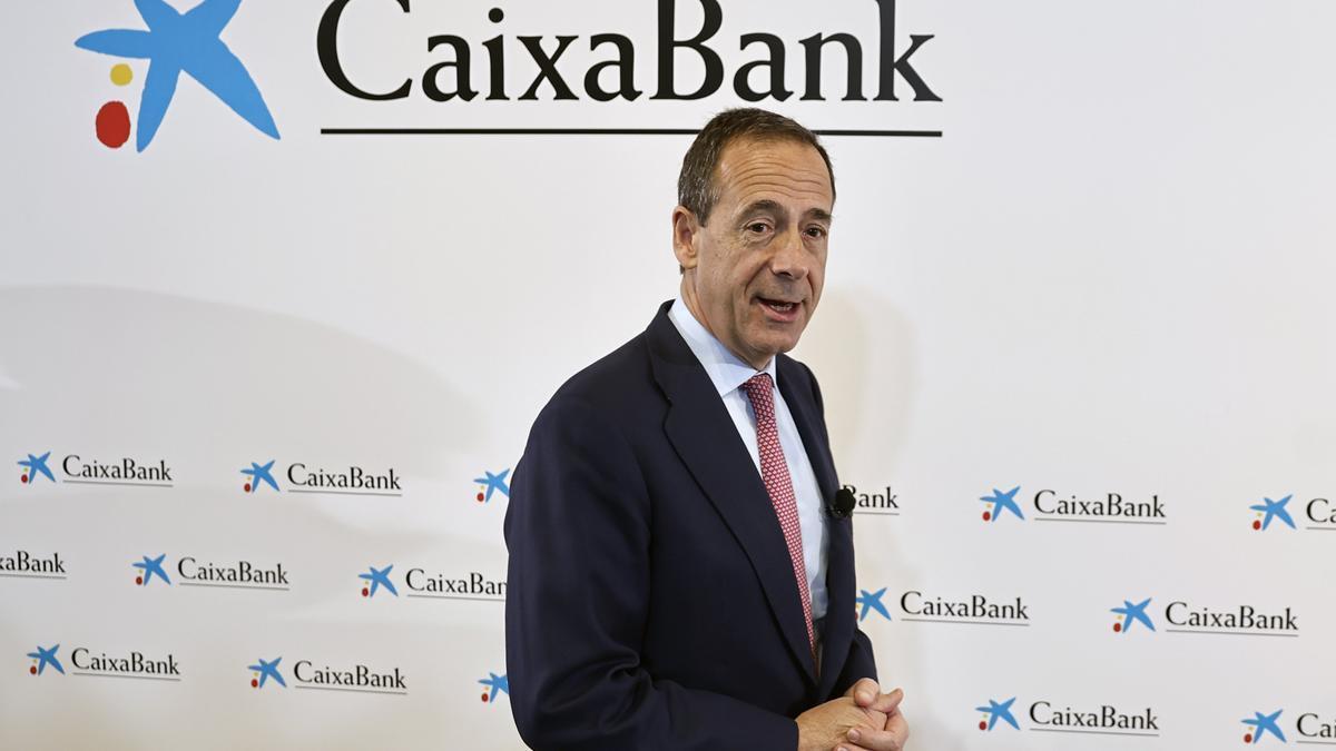 El consejero delegado de CaixaBank, Gonzalo Gortázar.