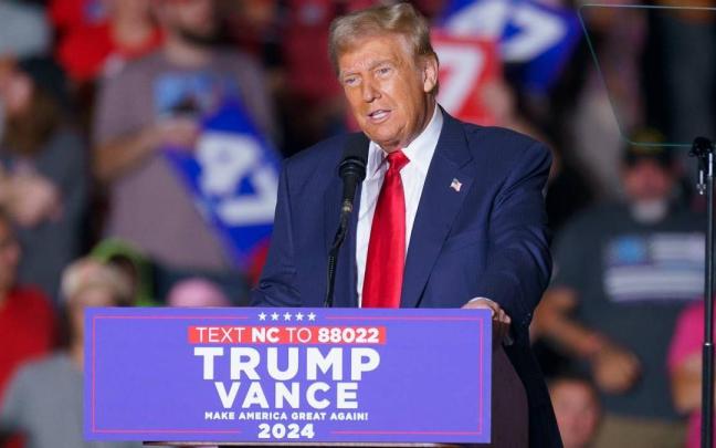 El candidato republicano para las elecciones, Donald Trump.